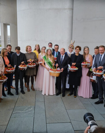 Deutschlands Apfelköniginnen